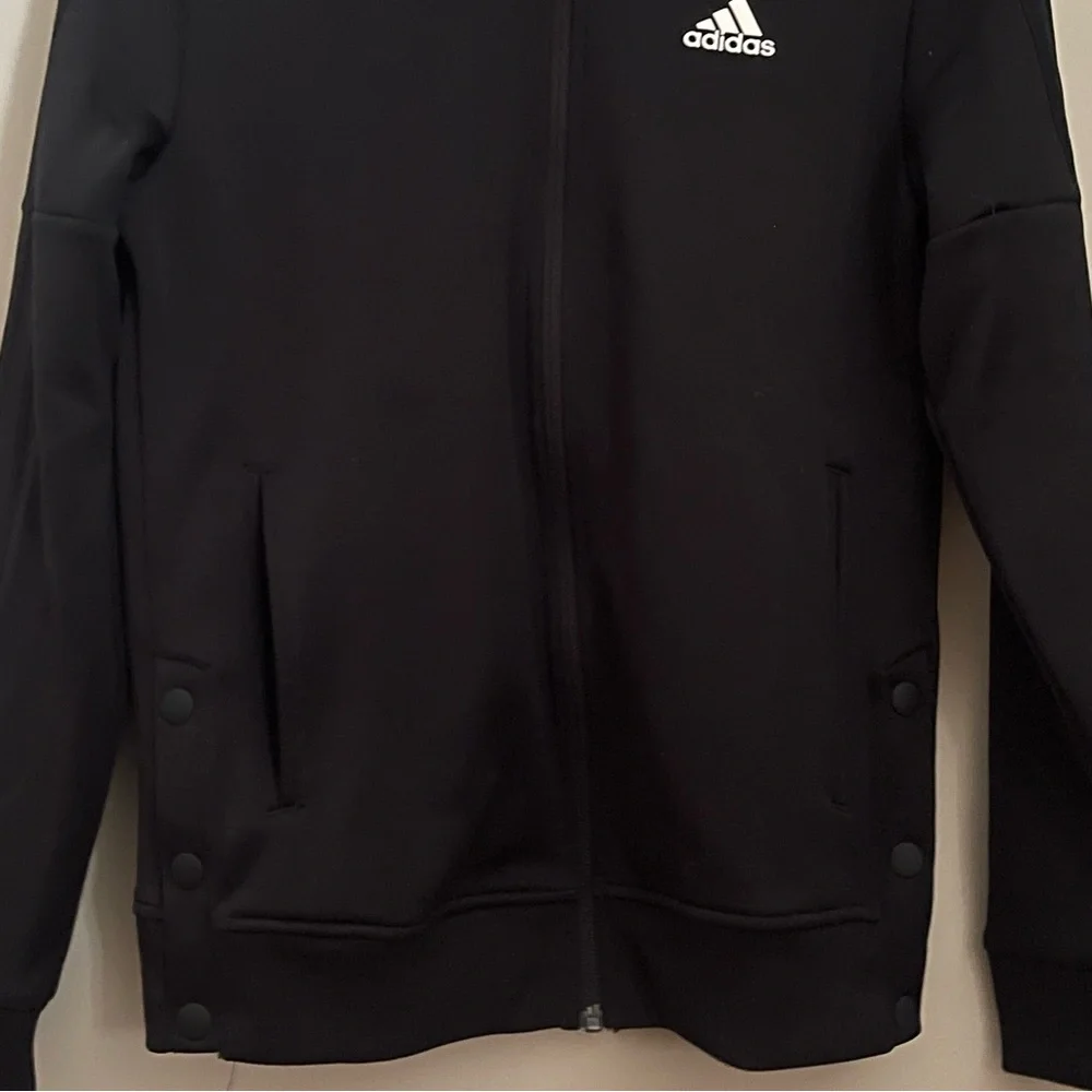 Adidas Women's Black Bomber Jacket - Picture 3 of 6